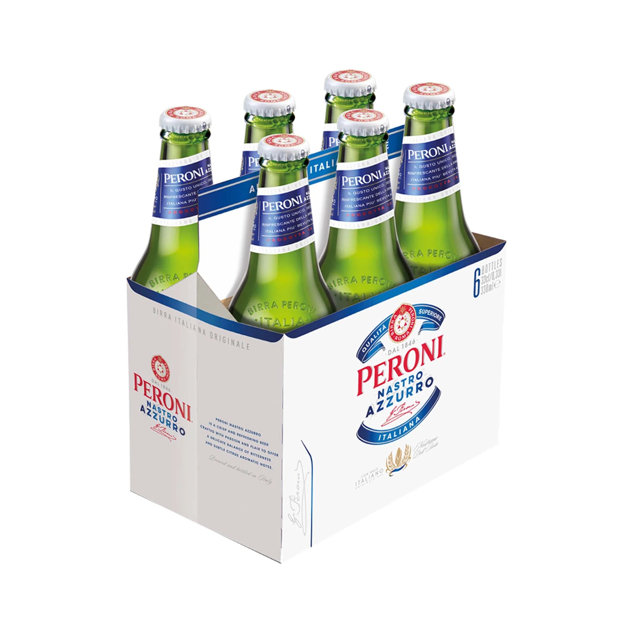 Peroni Nastro Azzurro 6 Bottles