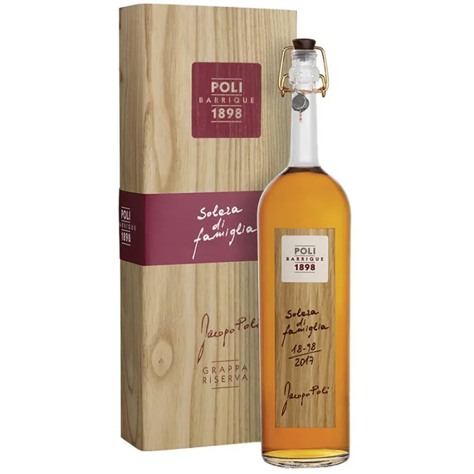 Poli Barrique Solera di Famiglia Grappa Riserva