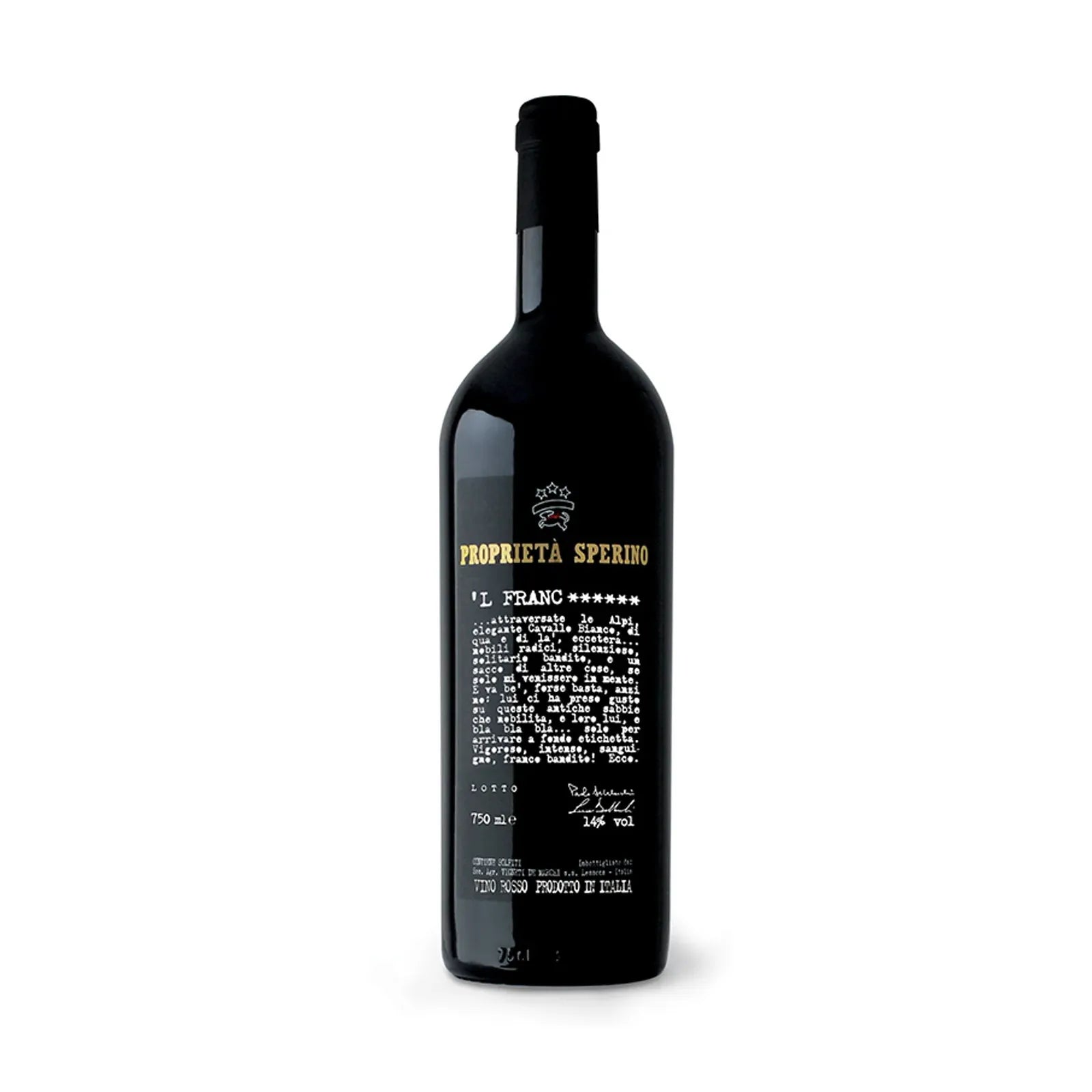 Proprietà Sperino L'Franc Bandit Vino da Tavola