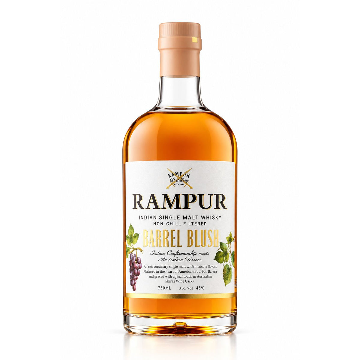 Rampur Barrel Blush Indian Single Malt