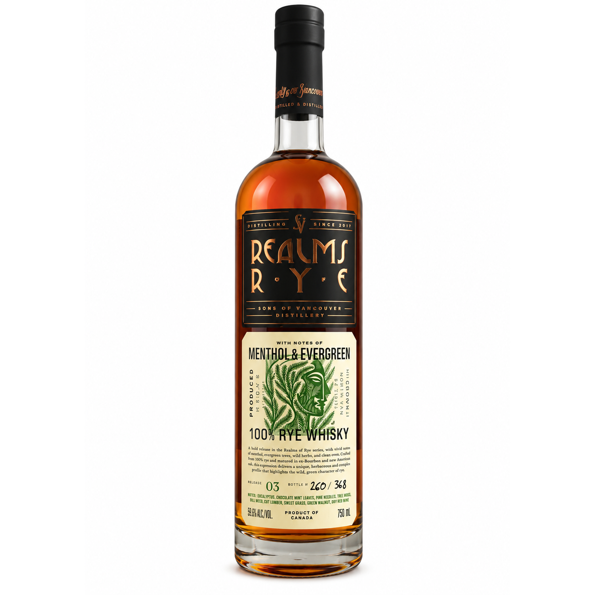Realms Of Rye 03 Menthol & Evergreen