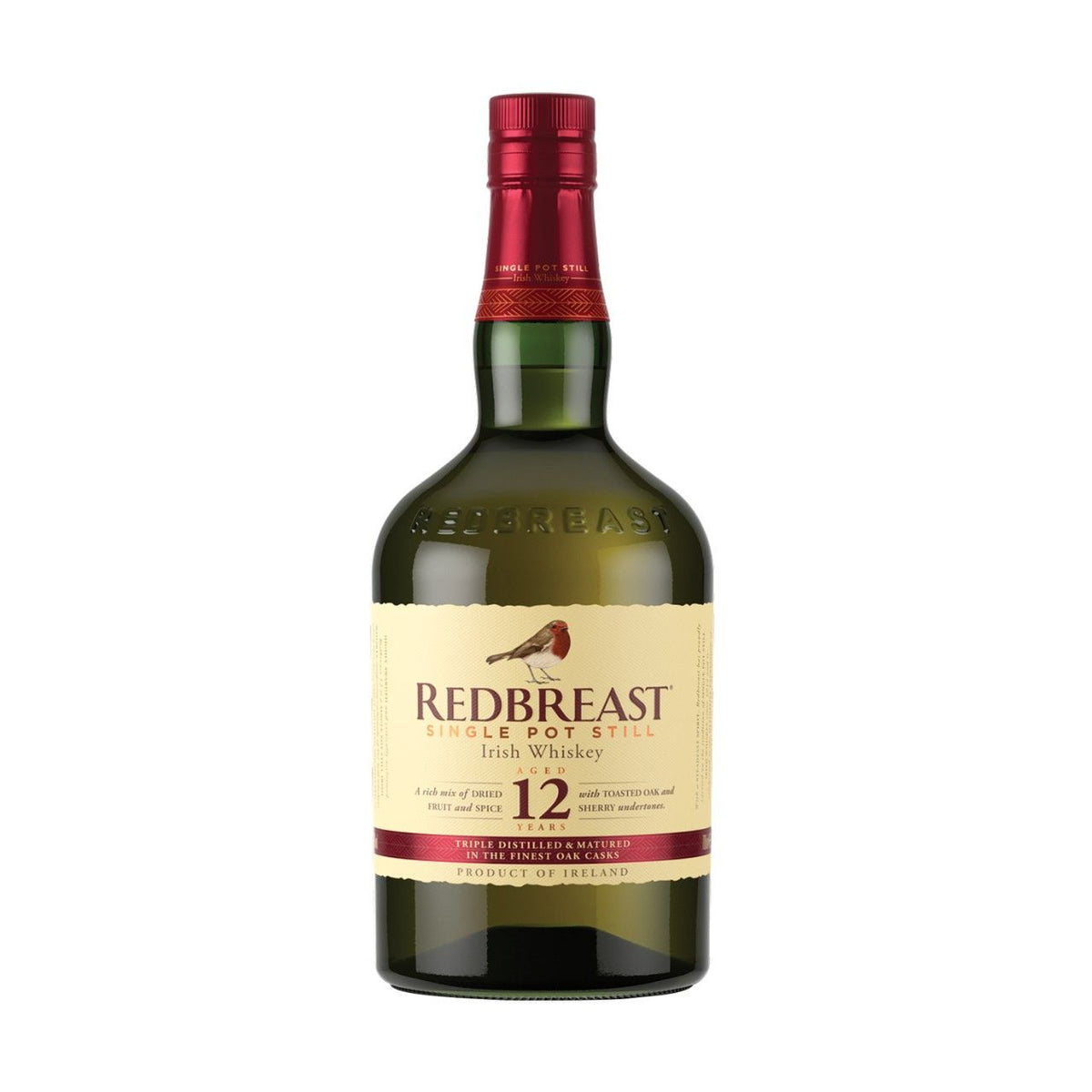 Redbreast 12 Year Old Single Pot Still Irish Whiskey