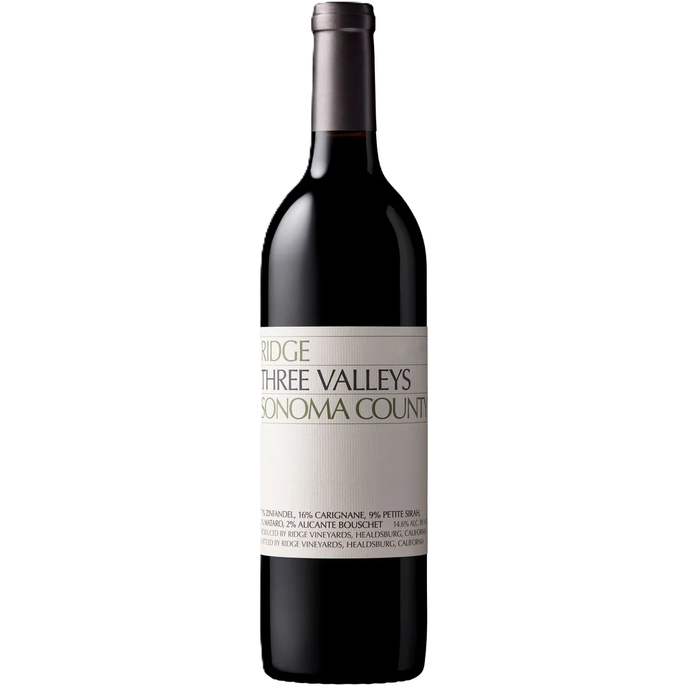 Ridge Three Valleys Red Blend