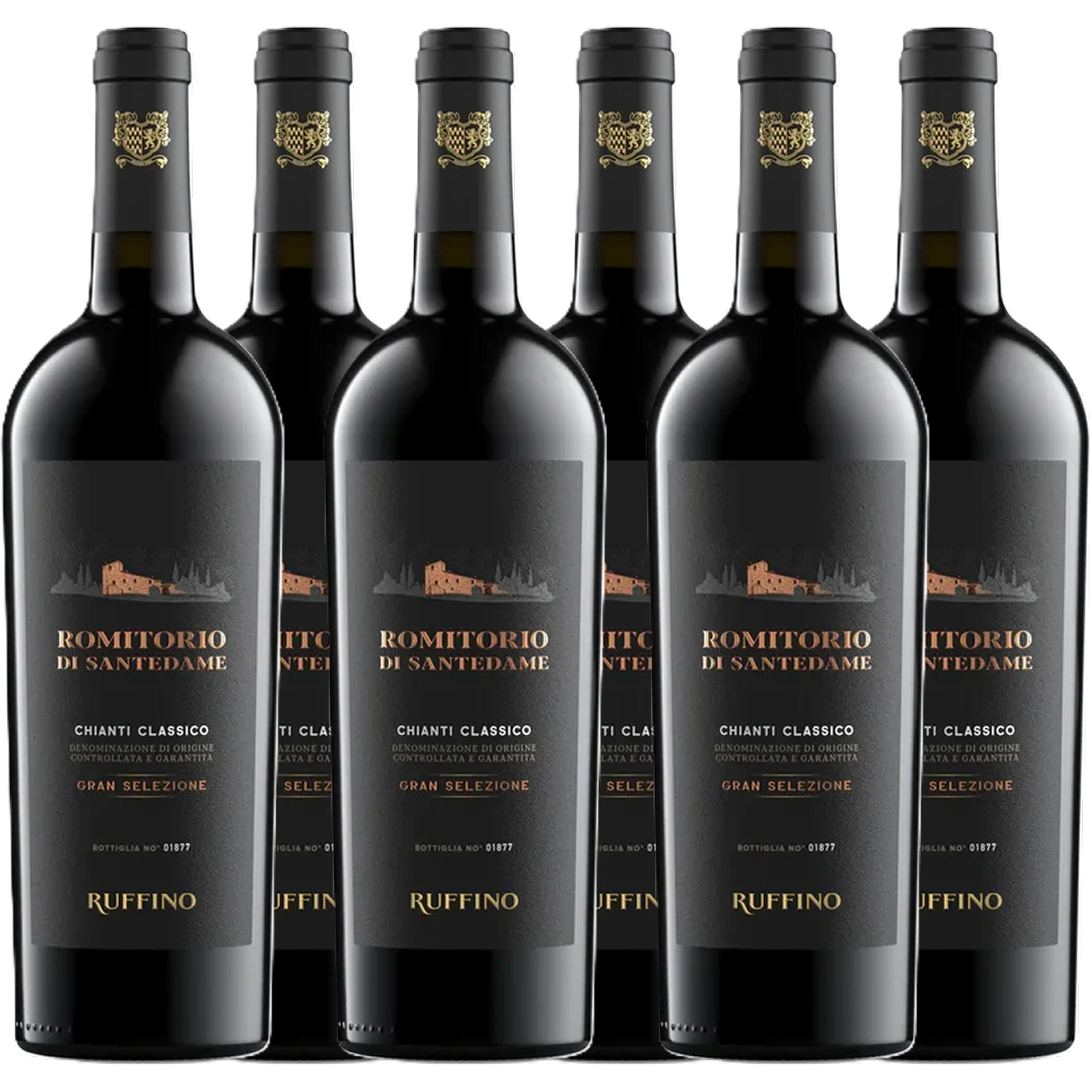 Ruffino Romitorio di Santedame Chianti Classico Gran Selezione 2020 6x750ml Bundle