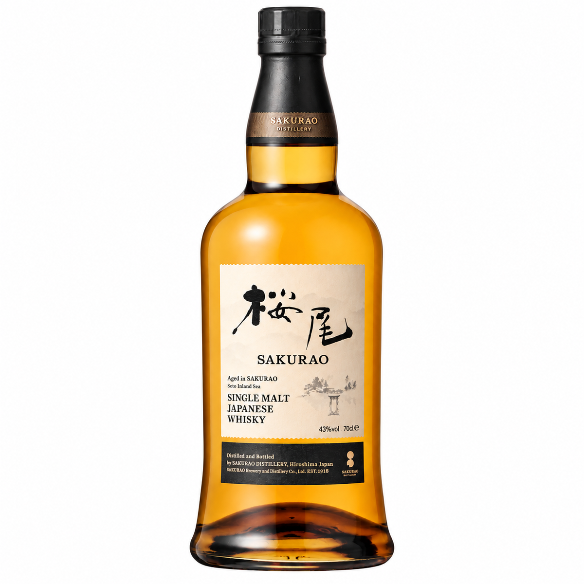 Sakurao Single Malt Japanese Whisky
