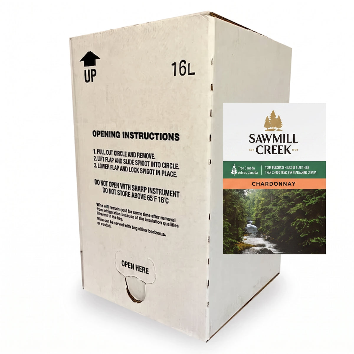 Sawmill Creek Chardonnay 16L Bag in Box