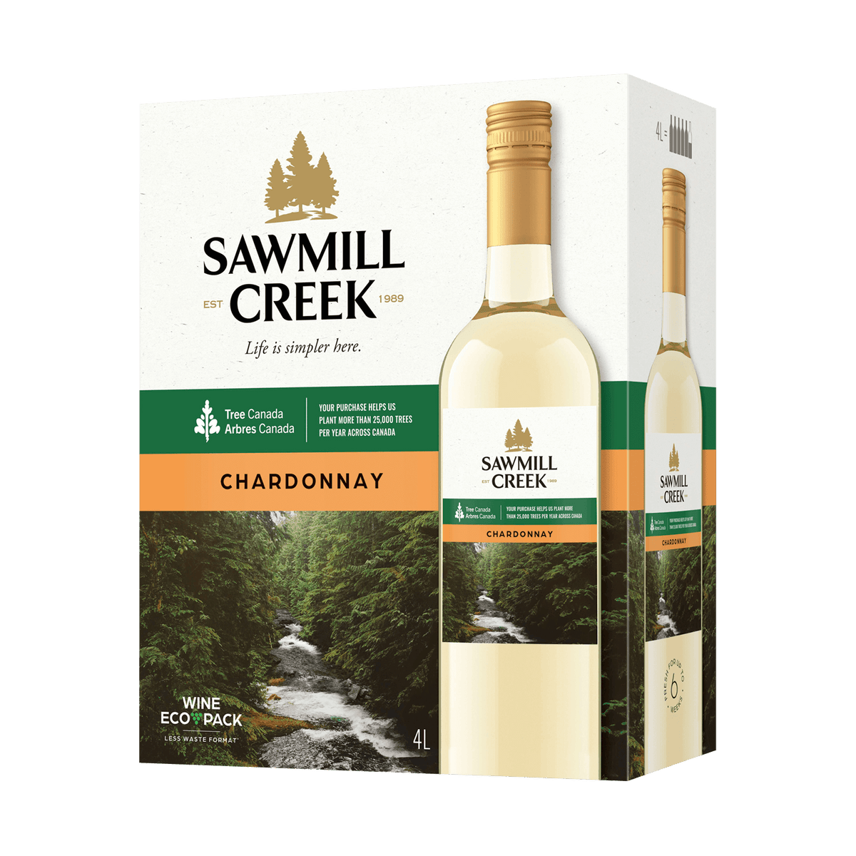 Sawmill Creek Chardonnay 4L Bag in Box