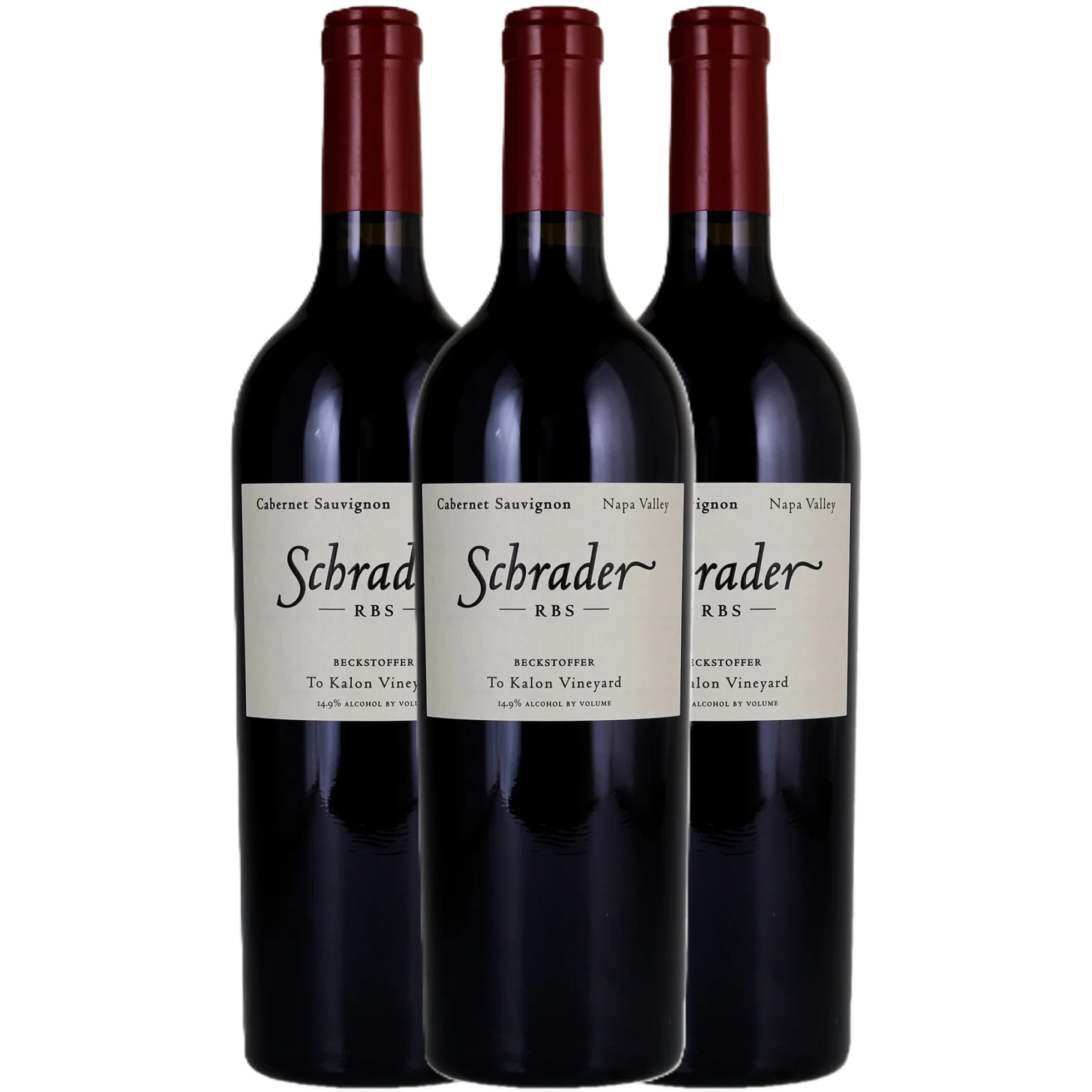 Schrader RBS To Kalon Vineyard Cabernet Sauvignon 2019 3x750ml Bundle