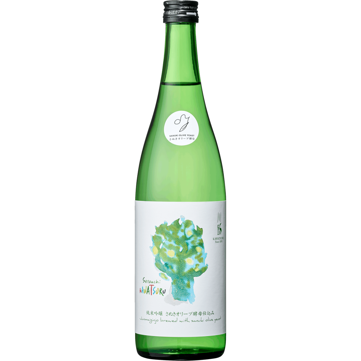 Setouchi Kawatsuru Olive Yeast Junmai Ginjo