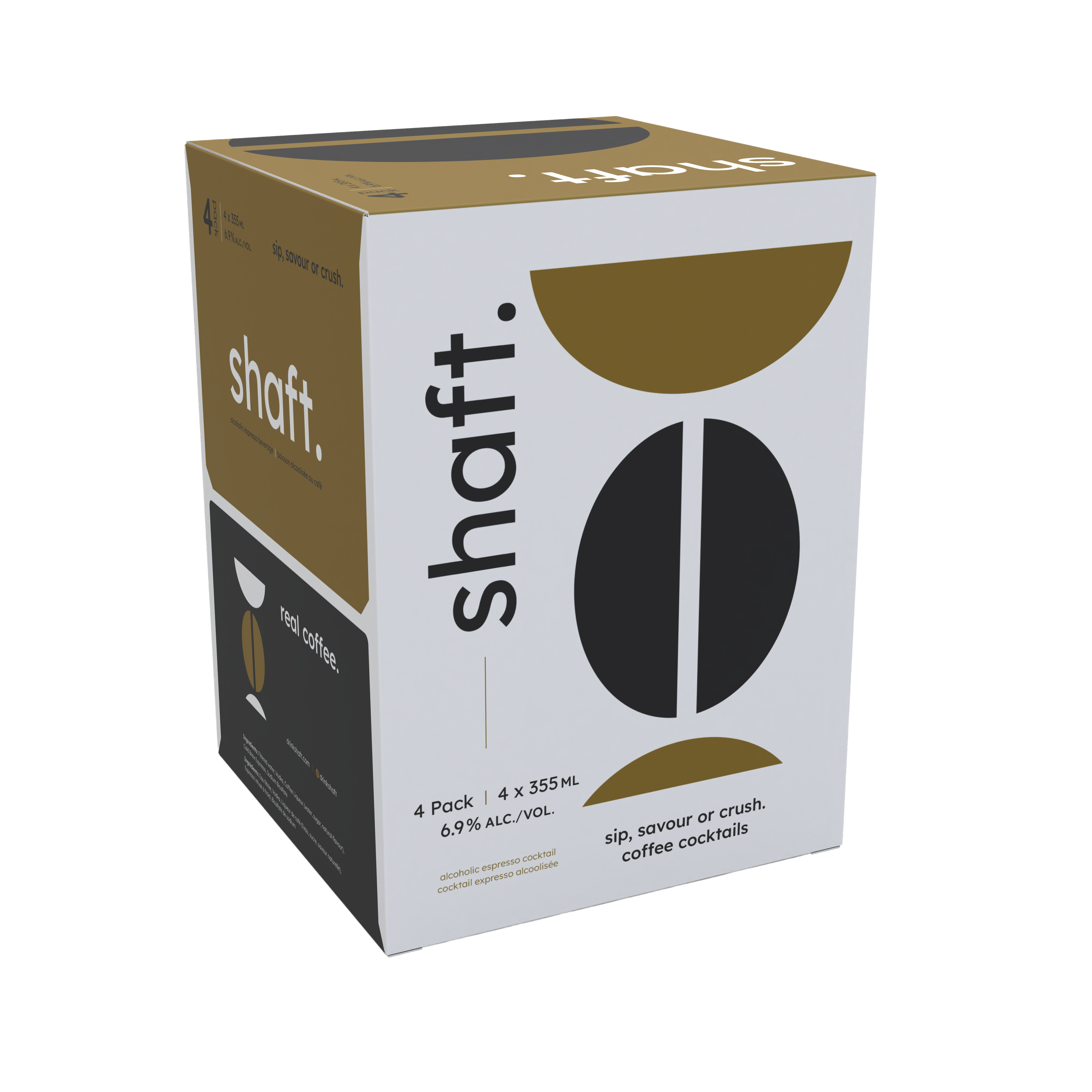 Shaft 4x355ml