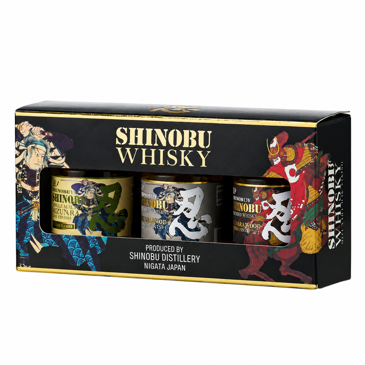 Shinobu Tasting Pack Japanese Whisky 3x50ml