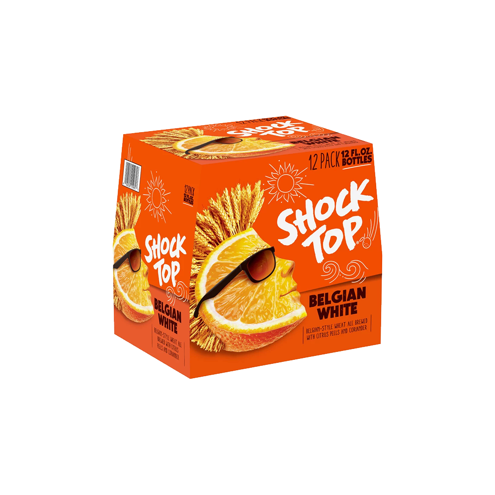 Shocktop Belgian White 12 Bottles