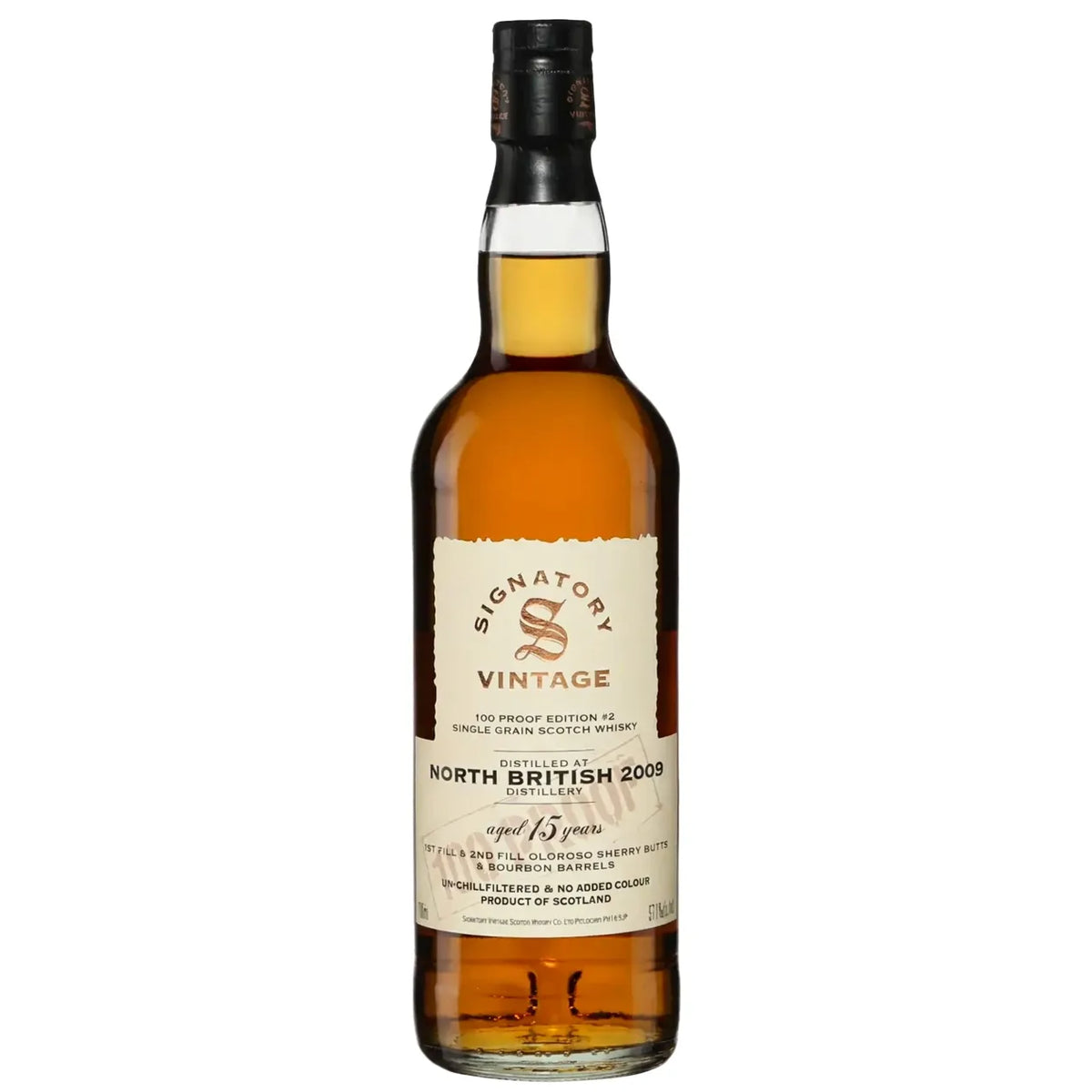Signatory Vintage 100 Proof Edition Two North British 2009