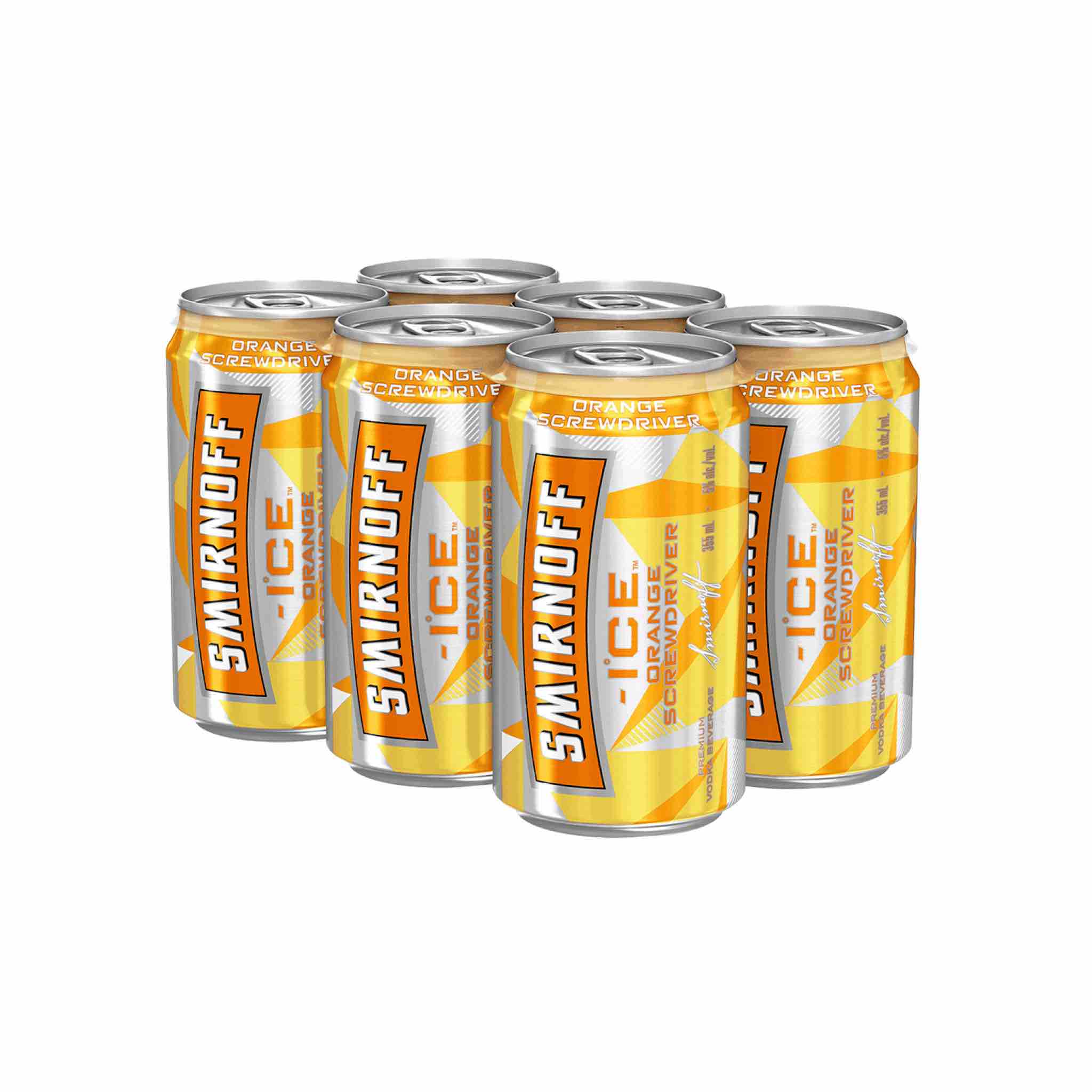 Smirnoff Ice Orange Screwdriver 6 Cans