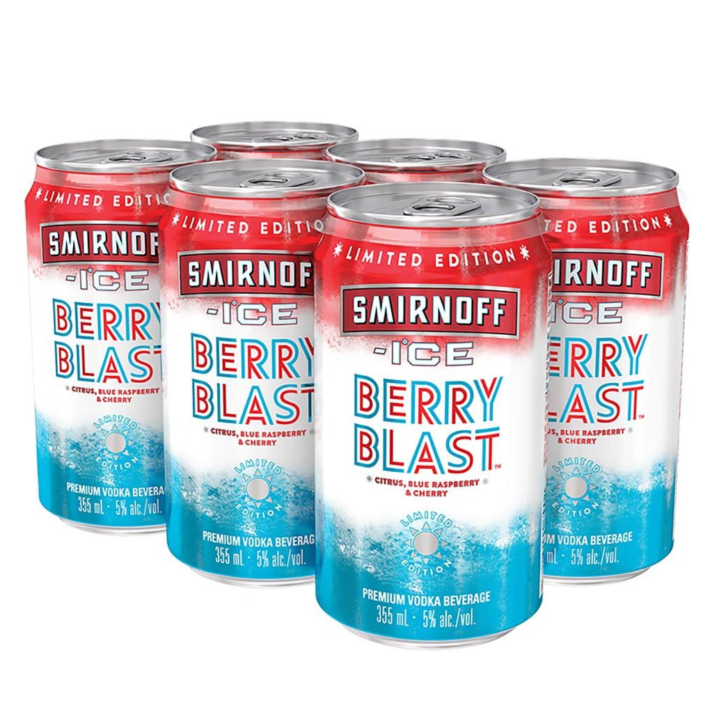 Smirnoff Ice Berry Blast 6 Cans