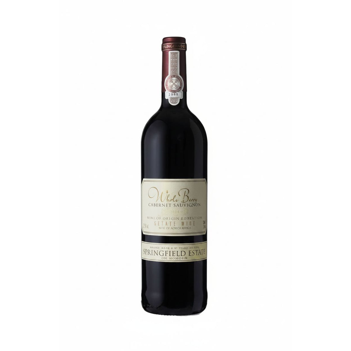 Springfield Estate Whole Berry Cabernet Sauvignon 2021