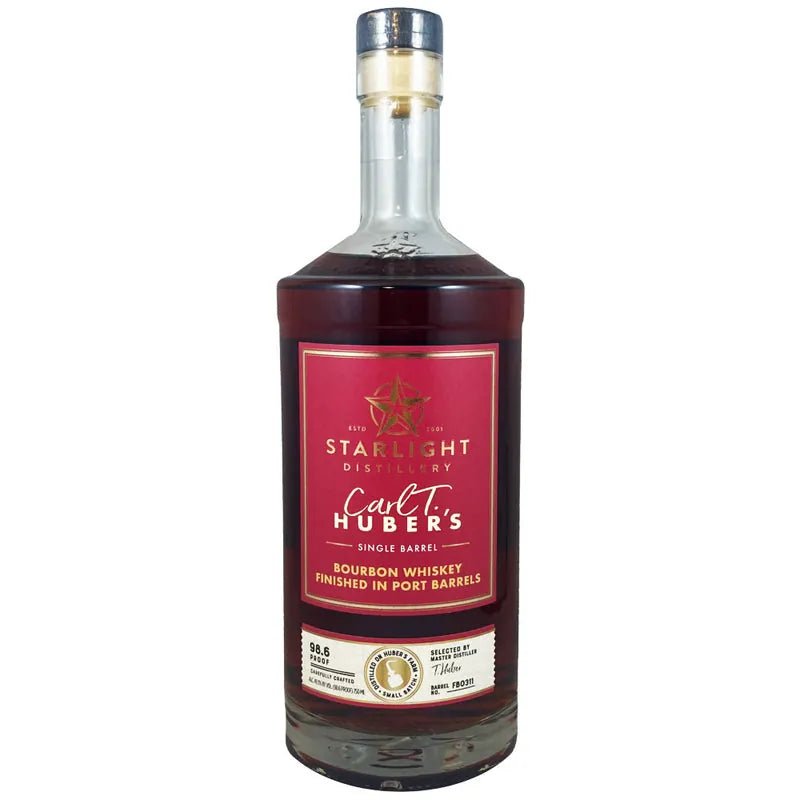 Starlight Distillery Carl T Huber's Single Barrel Port Bourbon
