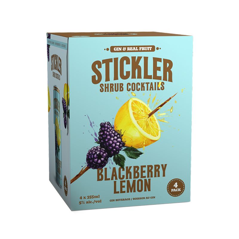 Stickler Blackberry Lemon 4 Cans