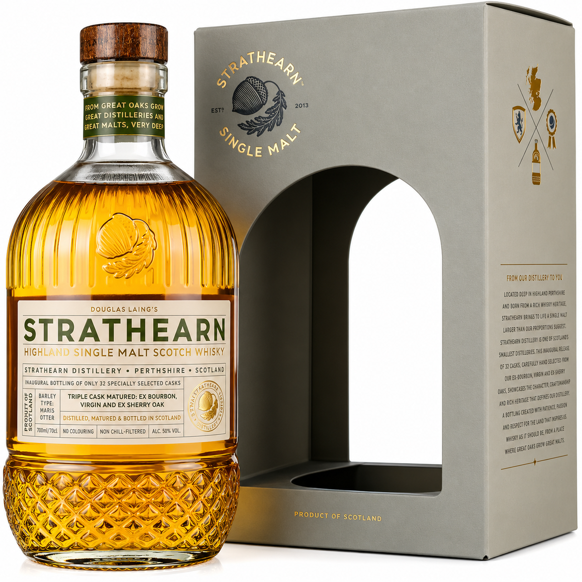 Strathearn Single Malt Scotch Whisky Inaugural Release