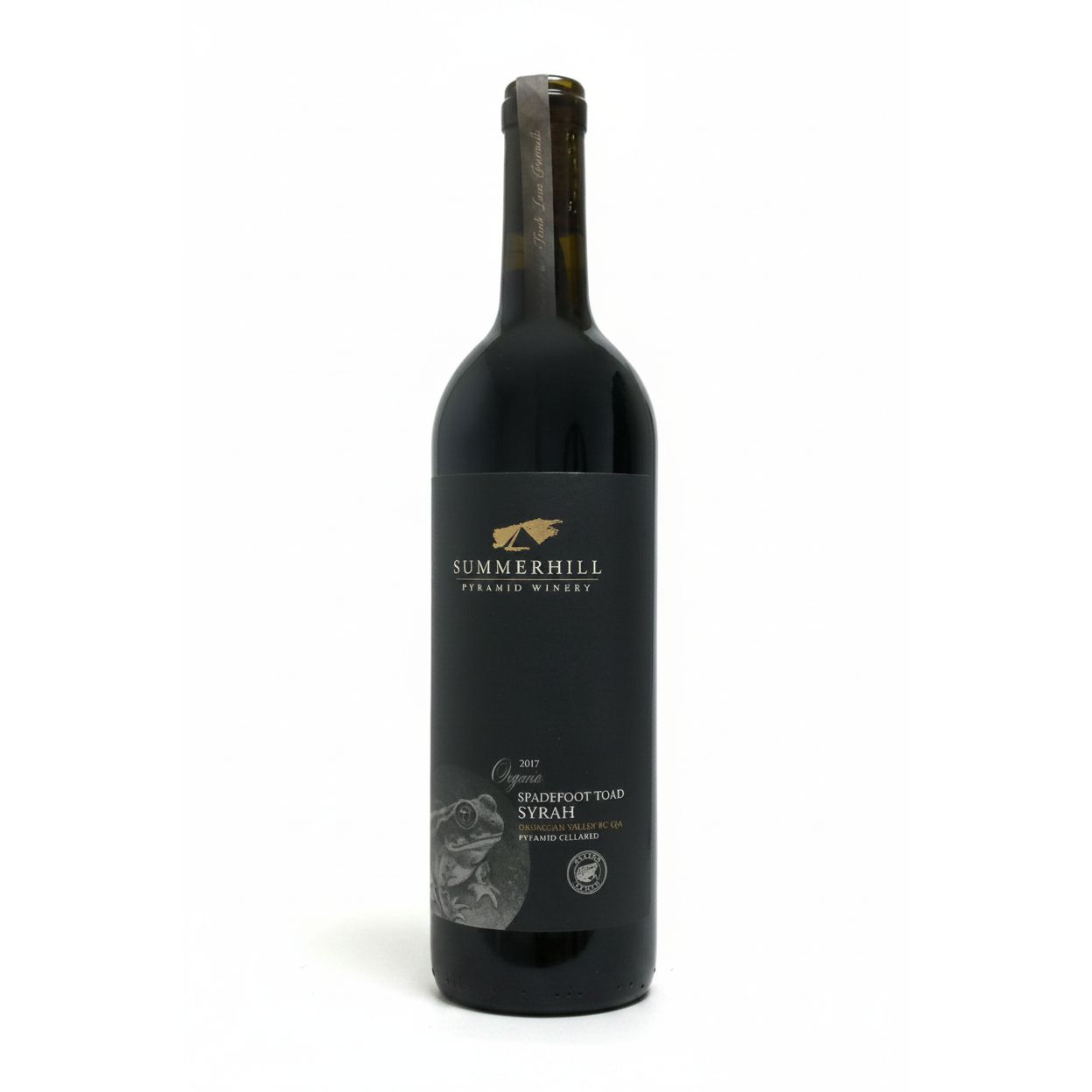 Summerhill Spadefoot Organic Syrah 2017