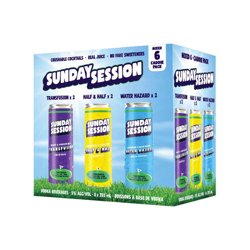 Sunday Session - Caddie Pack 6 Cans