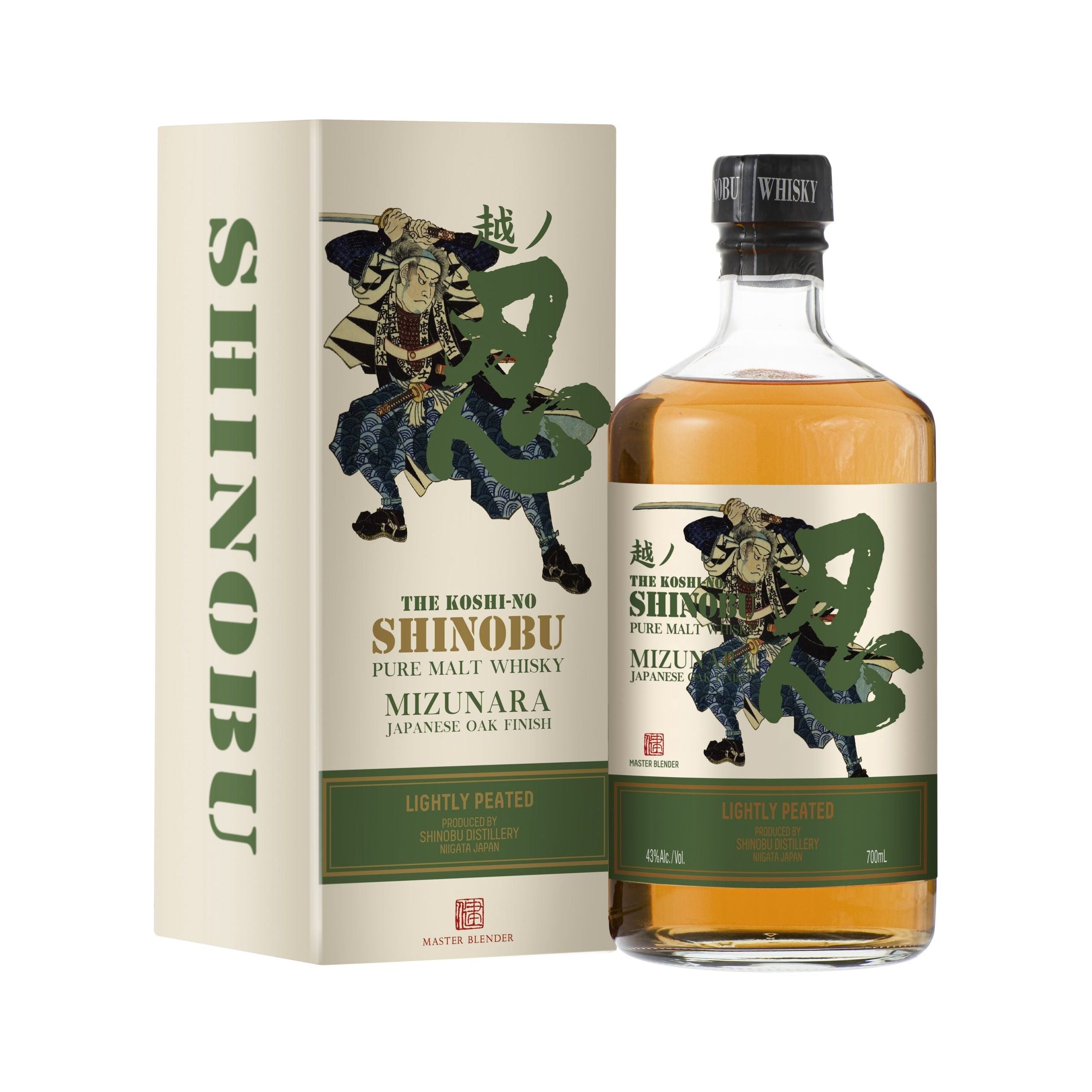 Shinobu Peated Pure Malt Japanese Whisky