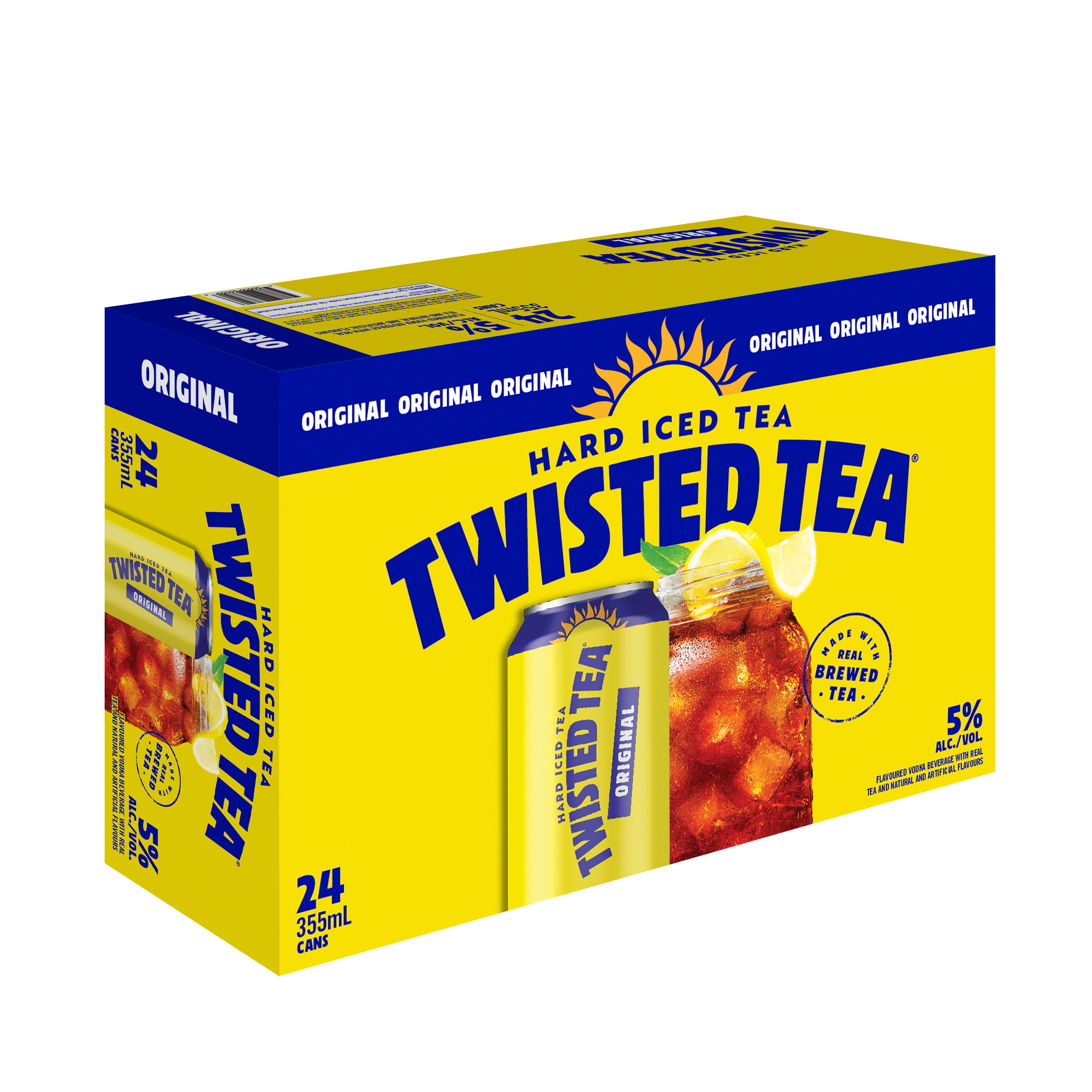 Twisted Tea Original Hard Iced Tea 24 Cans