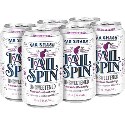 Tail Spin Blackberry Gin Smash 6 Cans