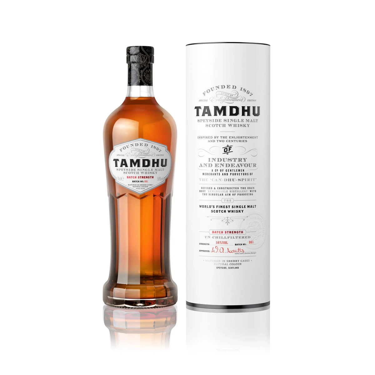 Tamdhu Speyside Batch Strength Scotch Whisky Batch No. 001
