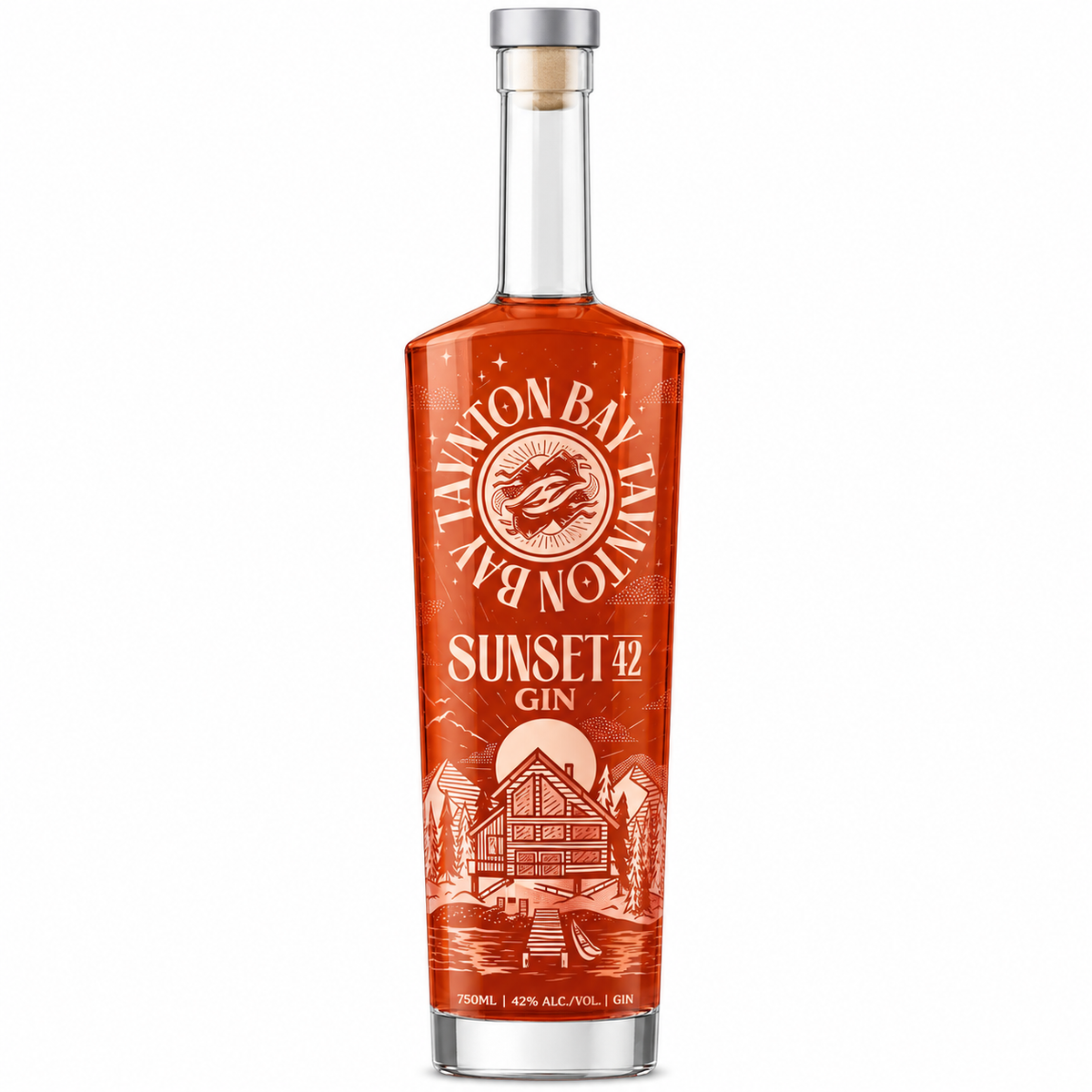 Taynton Bay Spirits Sunset Gin 750ml