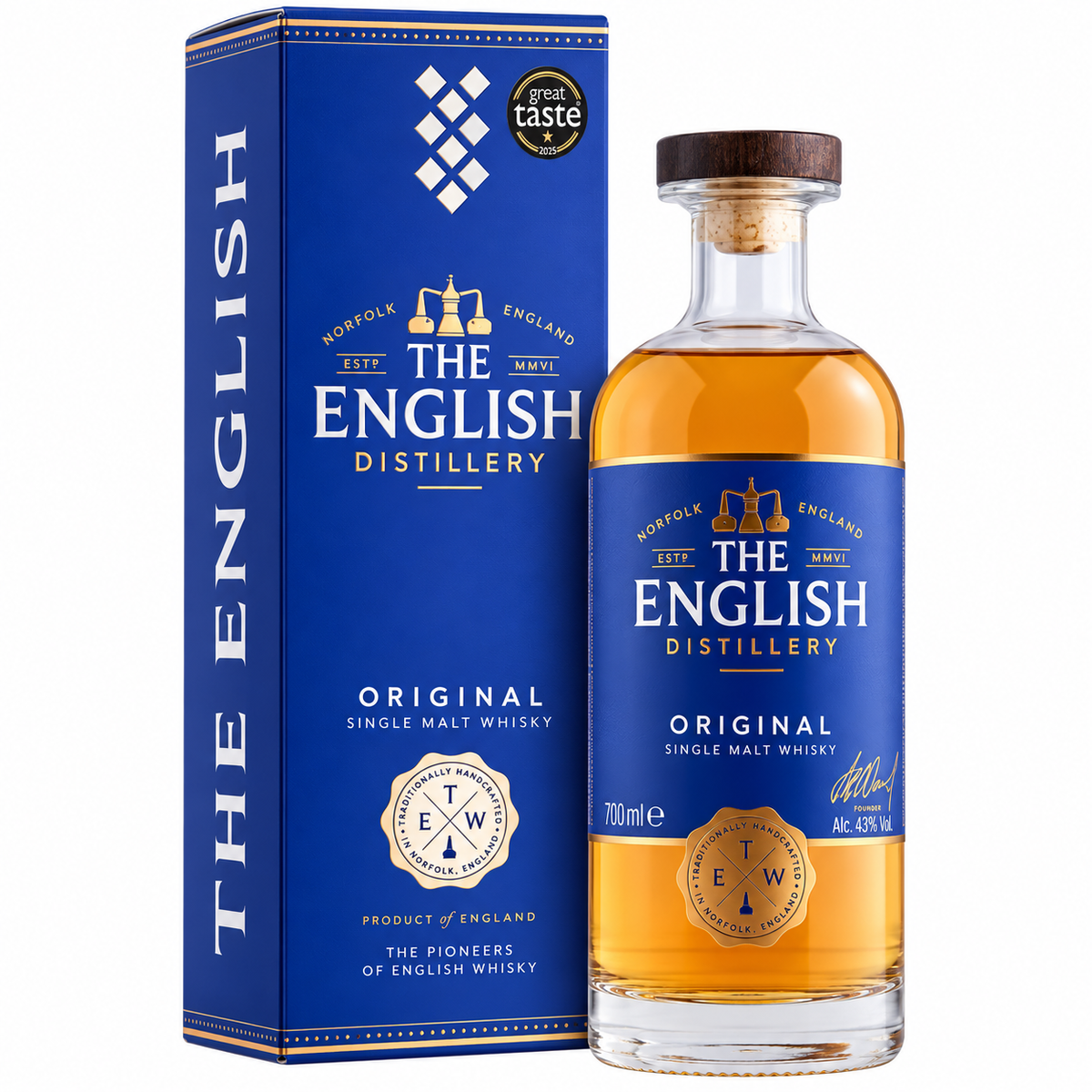 The English Whisky Company Original Single Malt Whisky