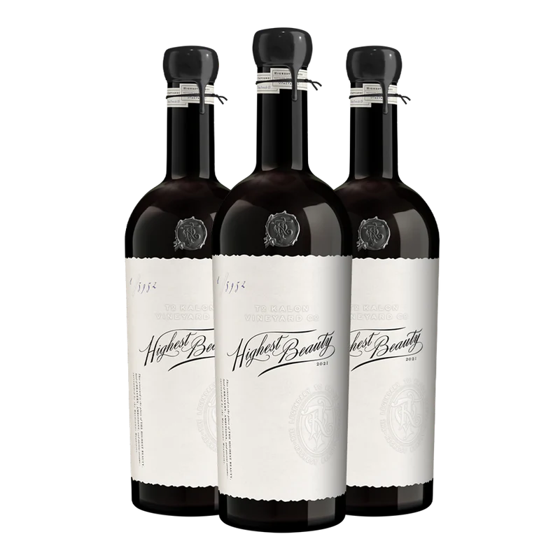 To Kalon Vineyard Co Highest Beauty Cabernet Sauvignon 2021 3x750ml Bundle