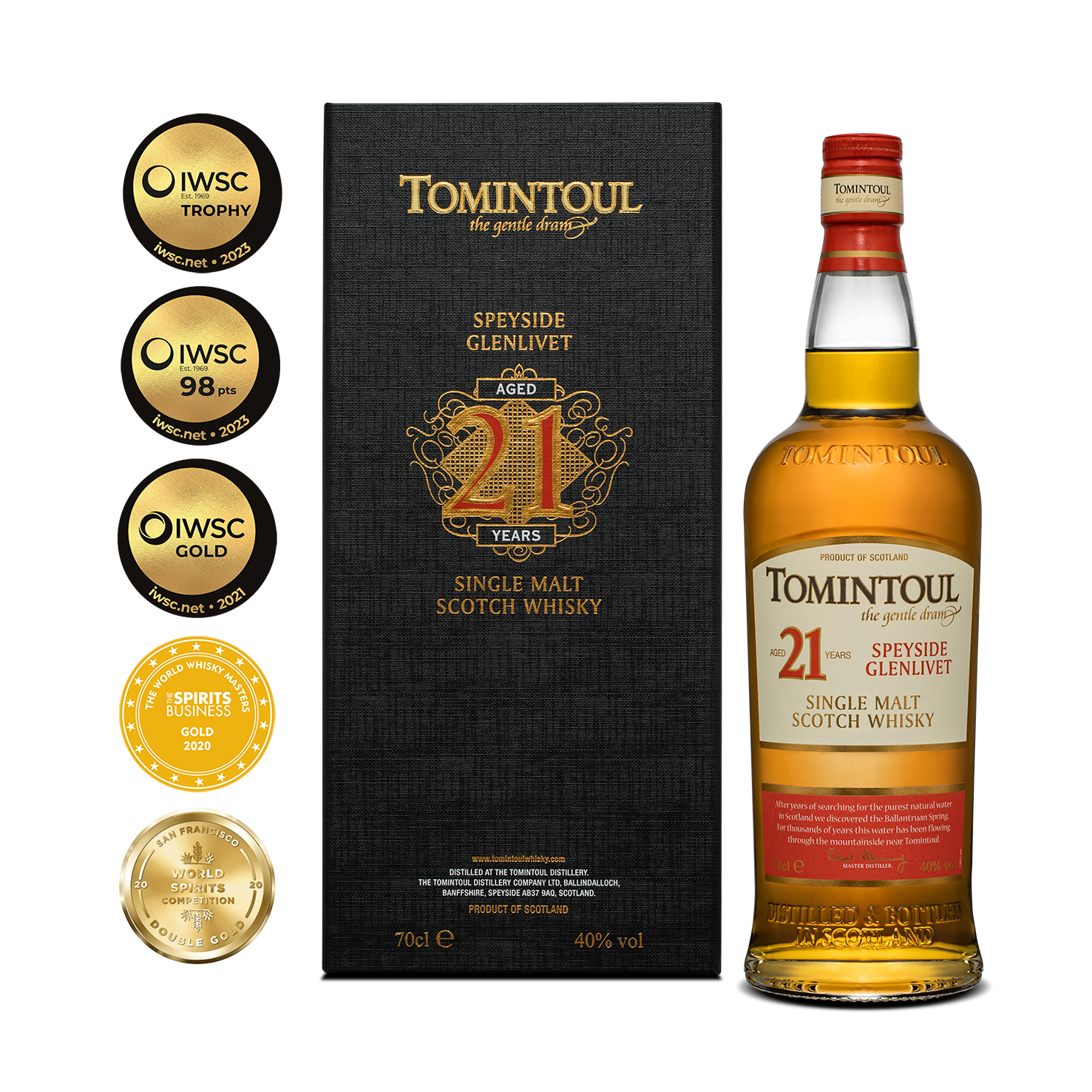 Tomintoul 21 Year Old 700ml