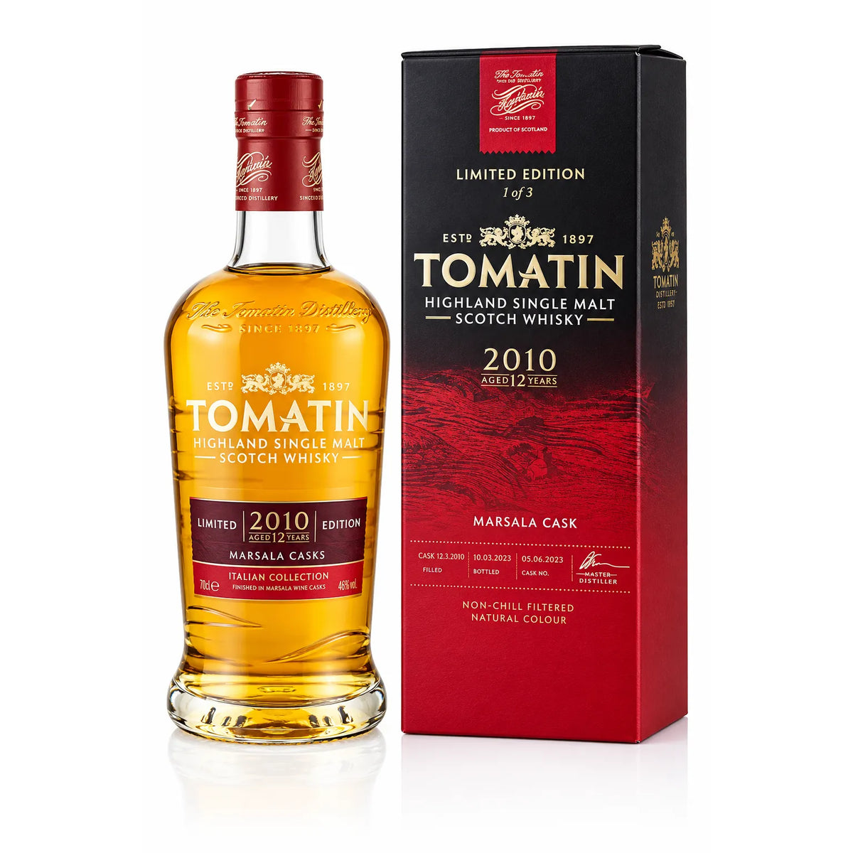 Tomatin 12 Year Old 2010 Italian Collection Marsala Edition