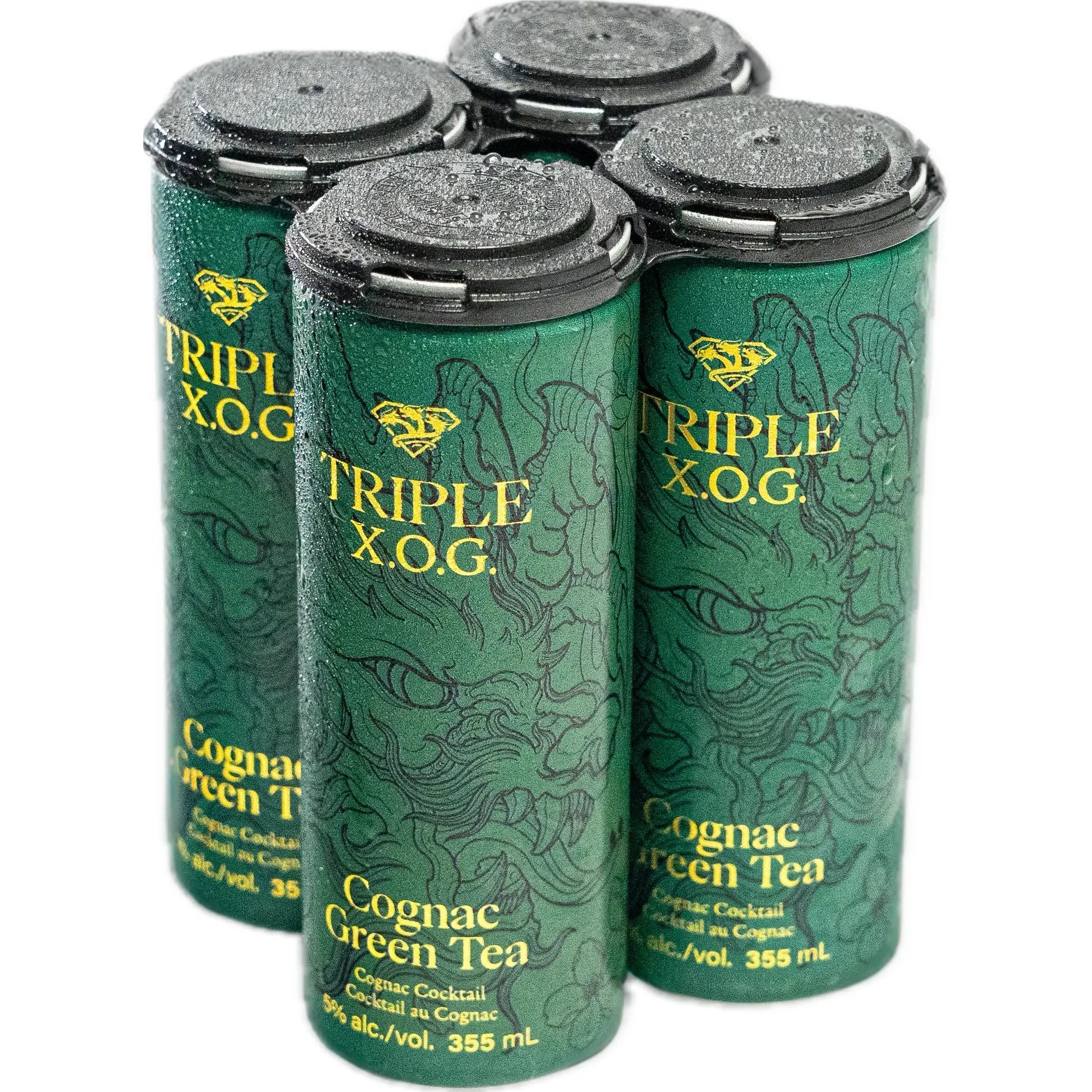 Triple X.O.G. Cognac Green Tea Cocktail 4 Pack