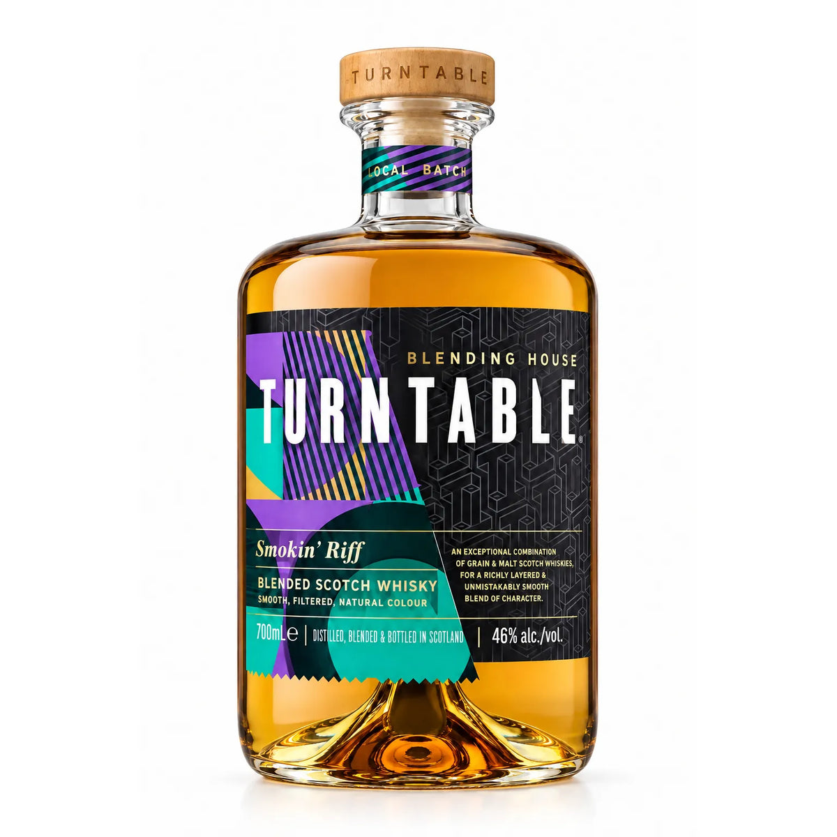 Turntable Spirits Smoking Riff Blended Scotch