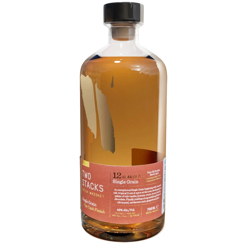 Two Stacks 12 Year Old Single Grain Irish Whiskey