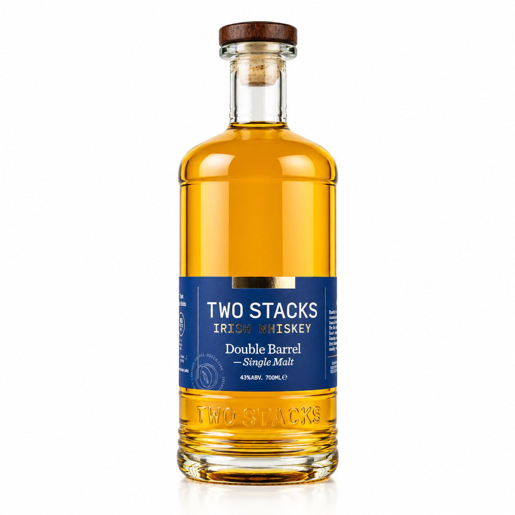 Two Stacks Double Barrel Single Malt Irish Whiskey