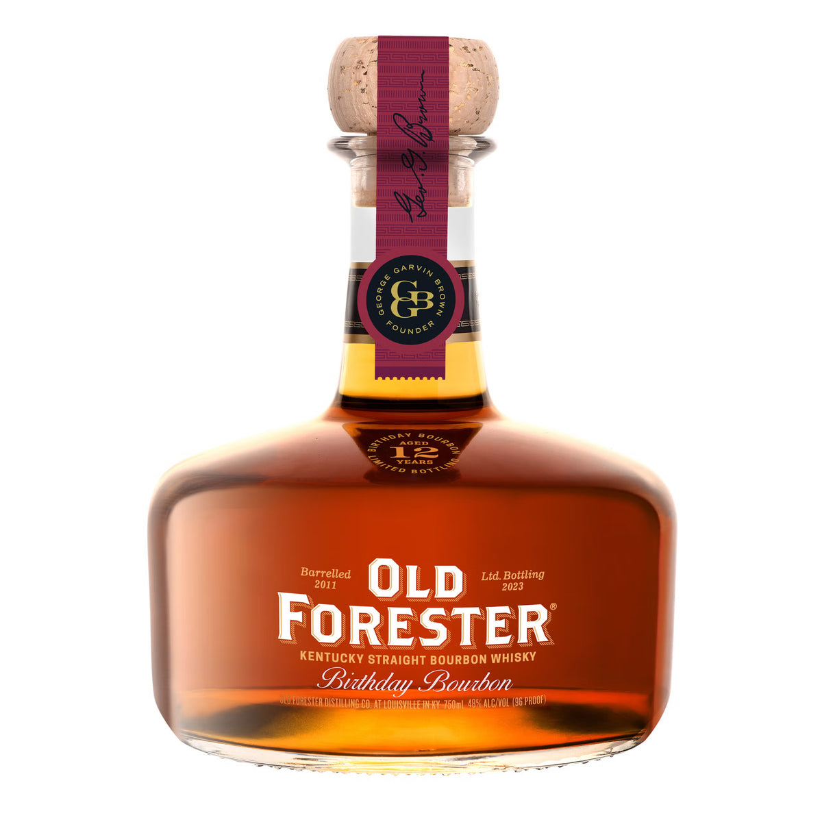 Old Forester Birthday Bourbon 2023 Release Kentucky Straight Bourbon Whiskey