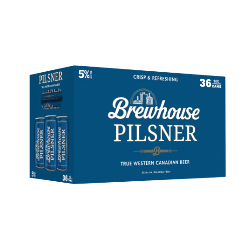 Brewhouse Pilsner 36 Cans