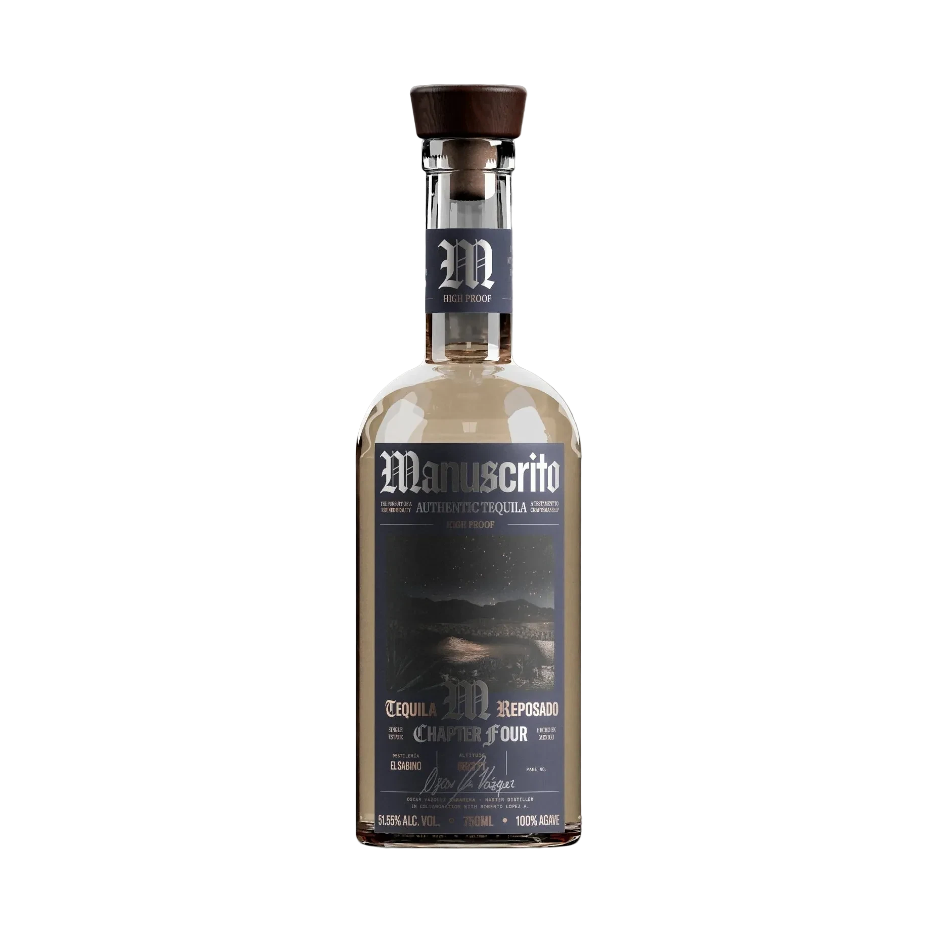 Manuscrito Tequila Hight Proof Reposado - Chapter 4