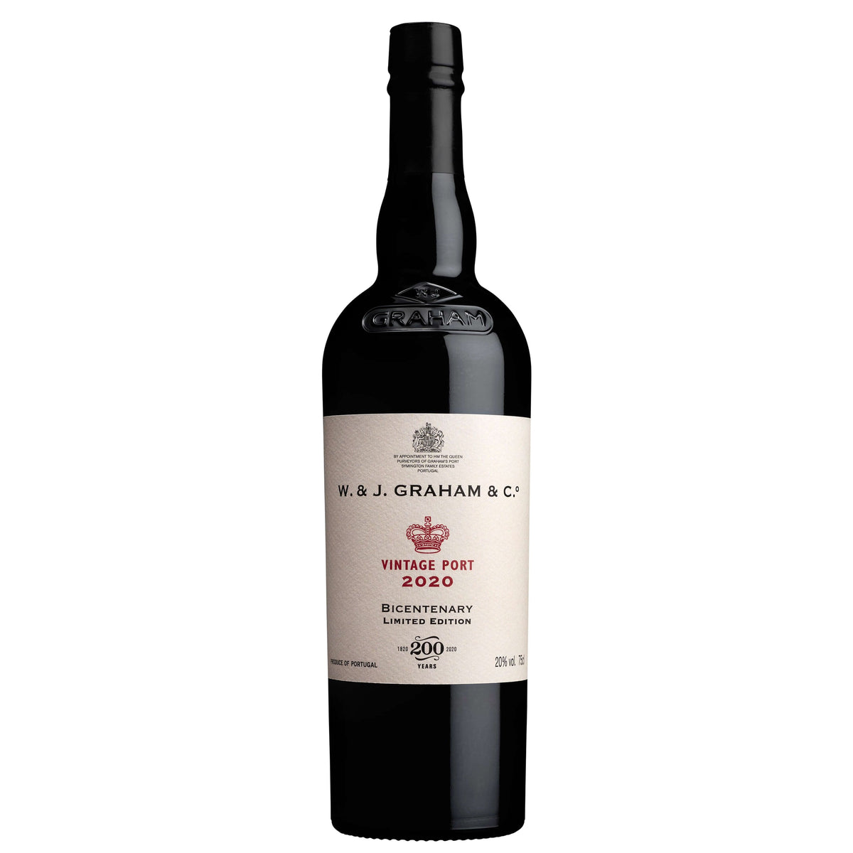 W. & J. Graham's "Bicentenary' Vintage Port 2020