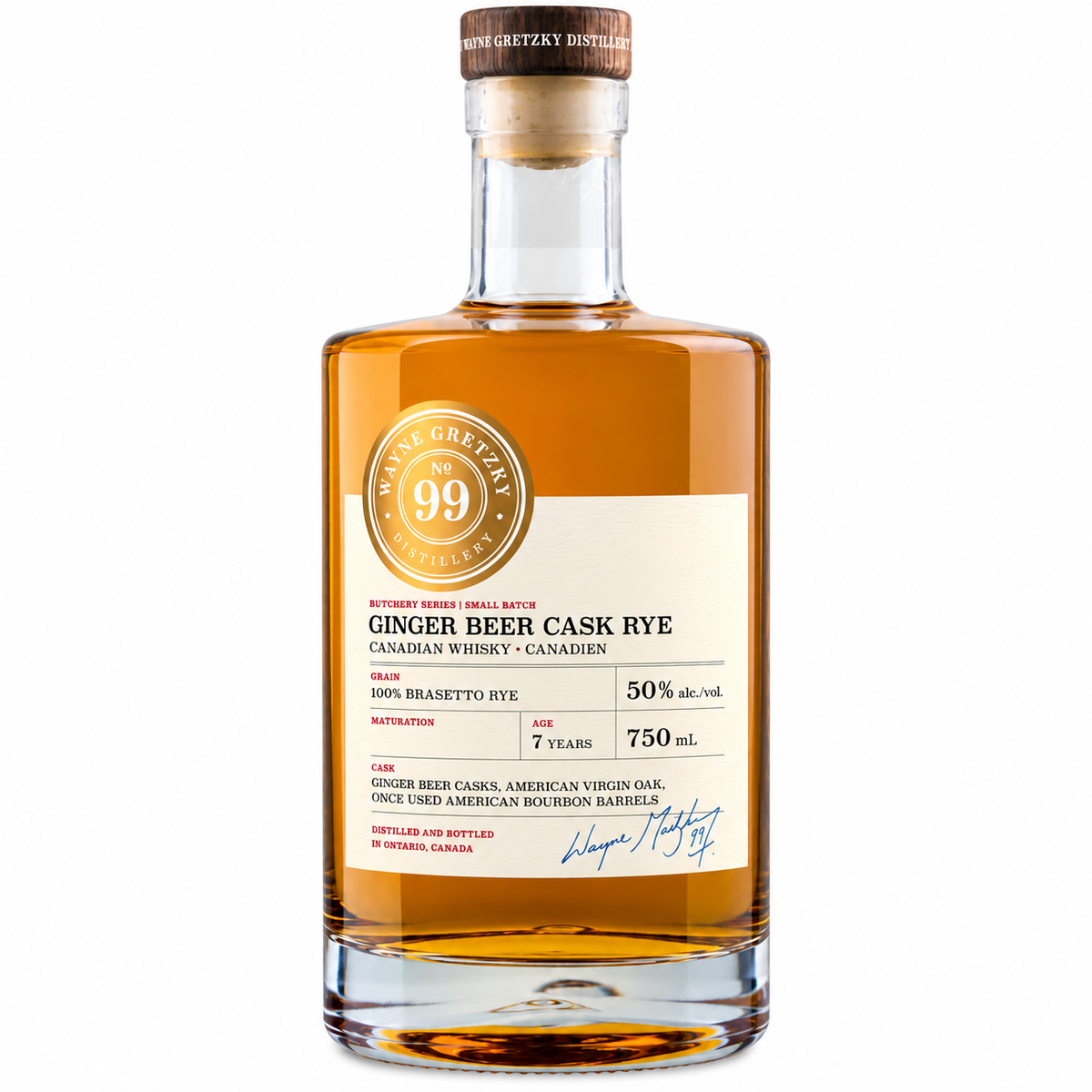 Wayne Gretzky Ginger Beer Cask Rye