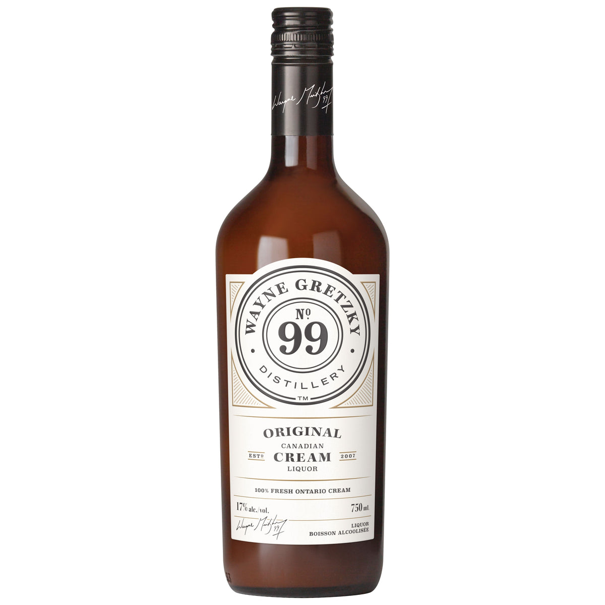 Wayne Gretzky Original Canadian Cream Liquor