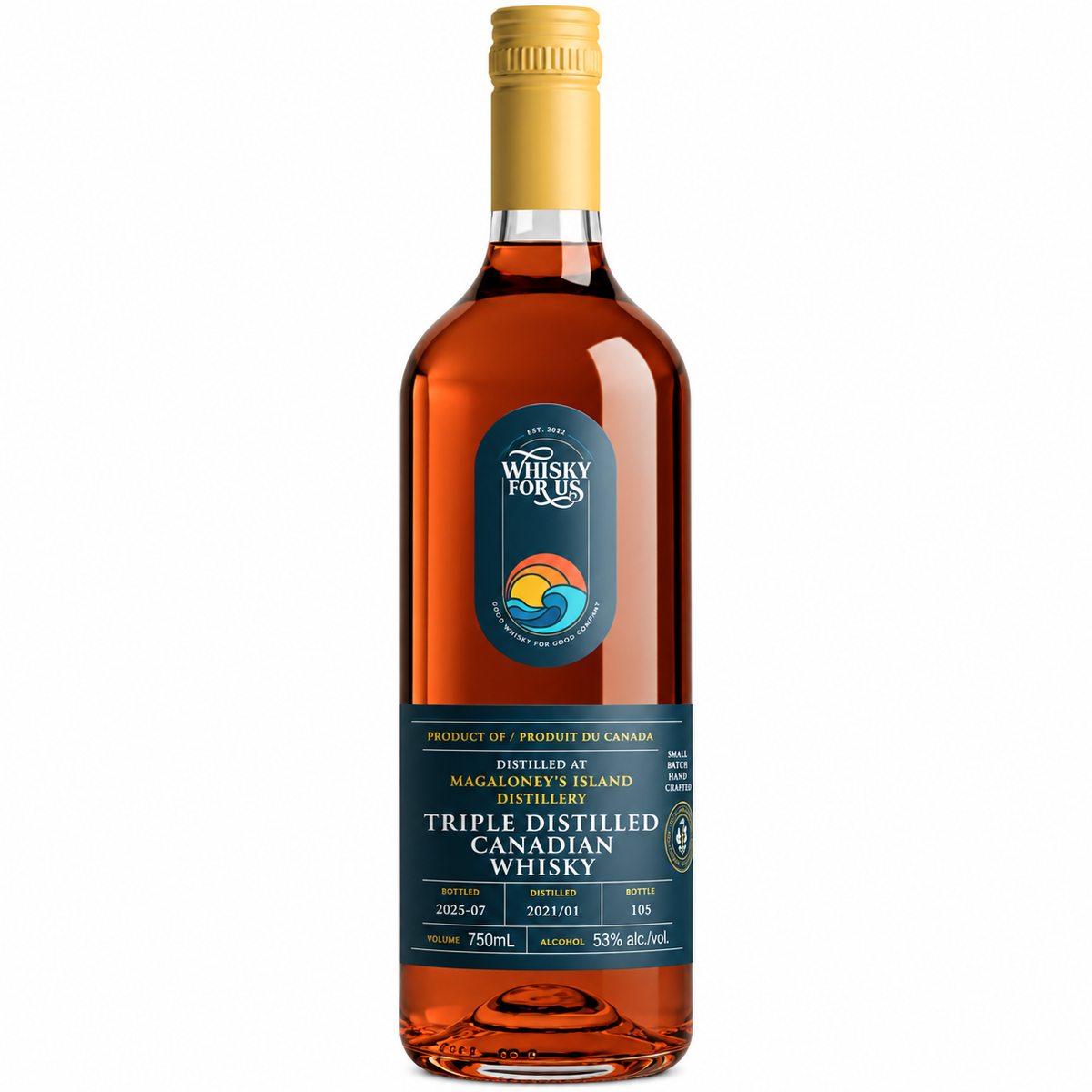 Whisky For Us Macaloney's Island Distillery Canadian Single Malt Whisky