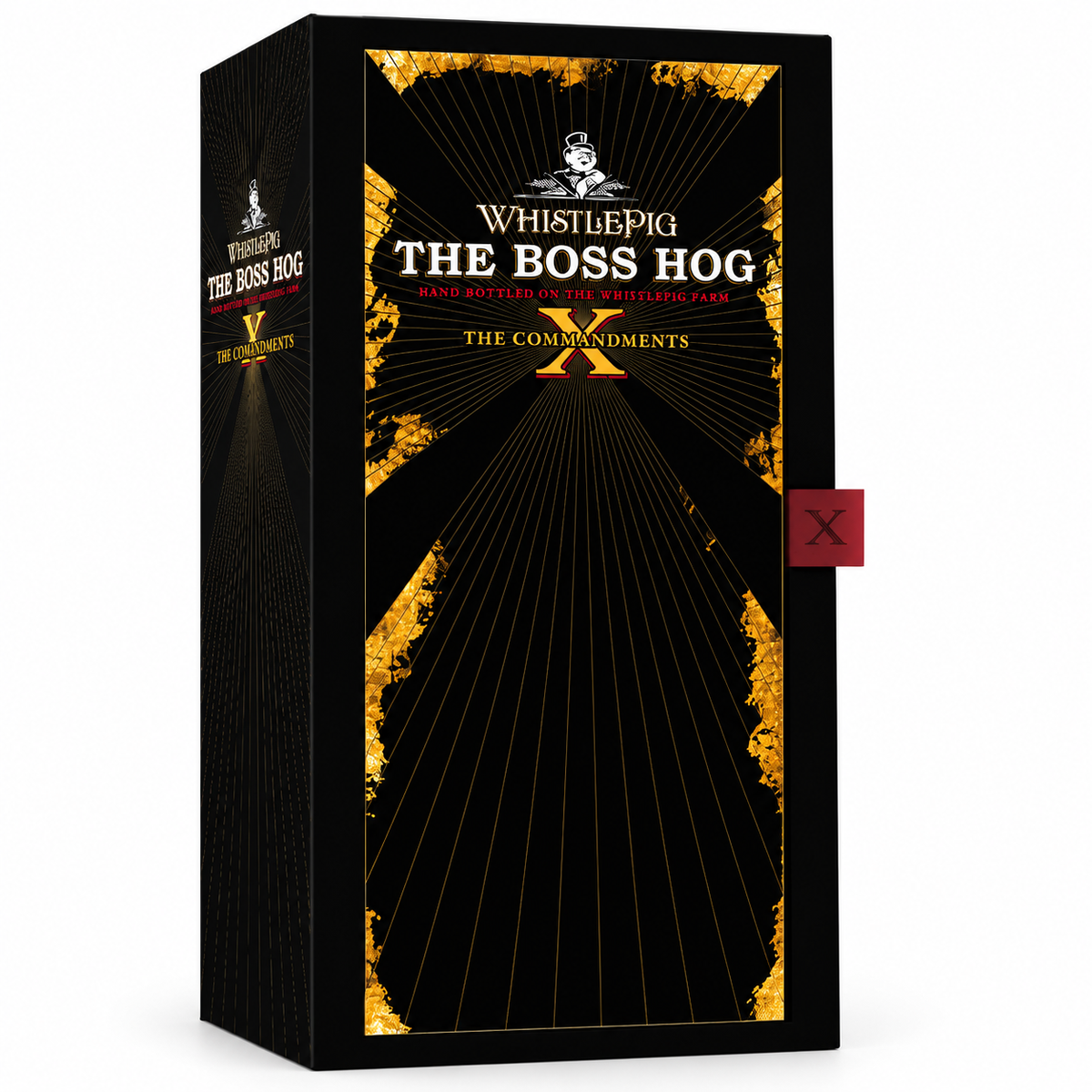 WhistlePig The Boss Hog X The Commandment Straight Rye Whiskey