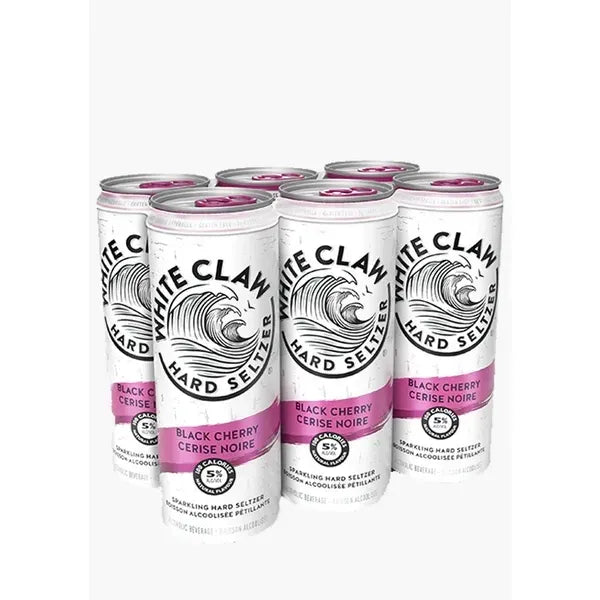 White Claw Black Cherry 6 Cans