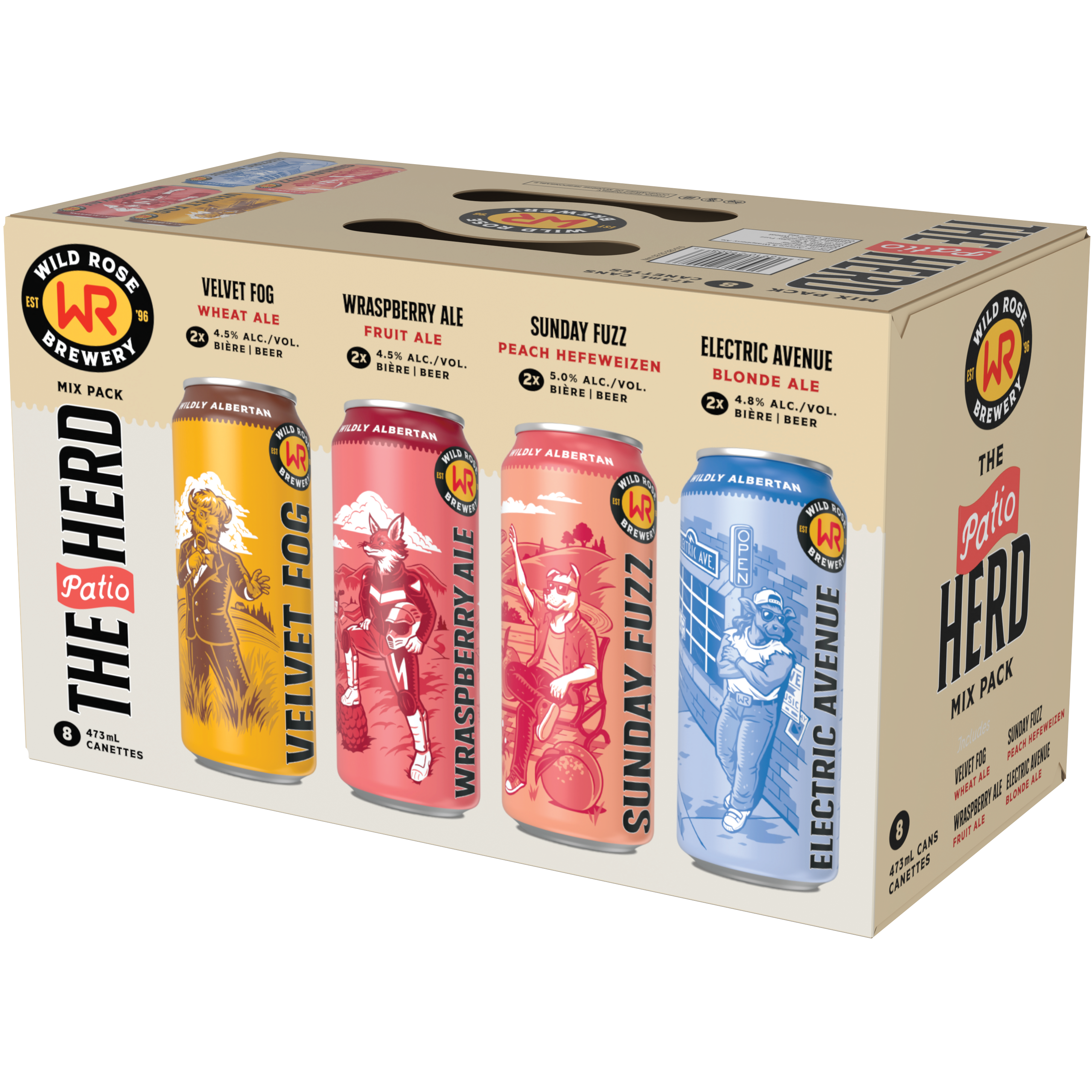 Wild Rose The Patio Herd Mix Pack