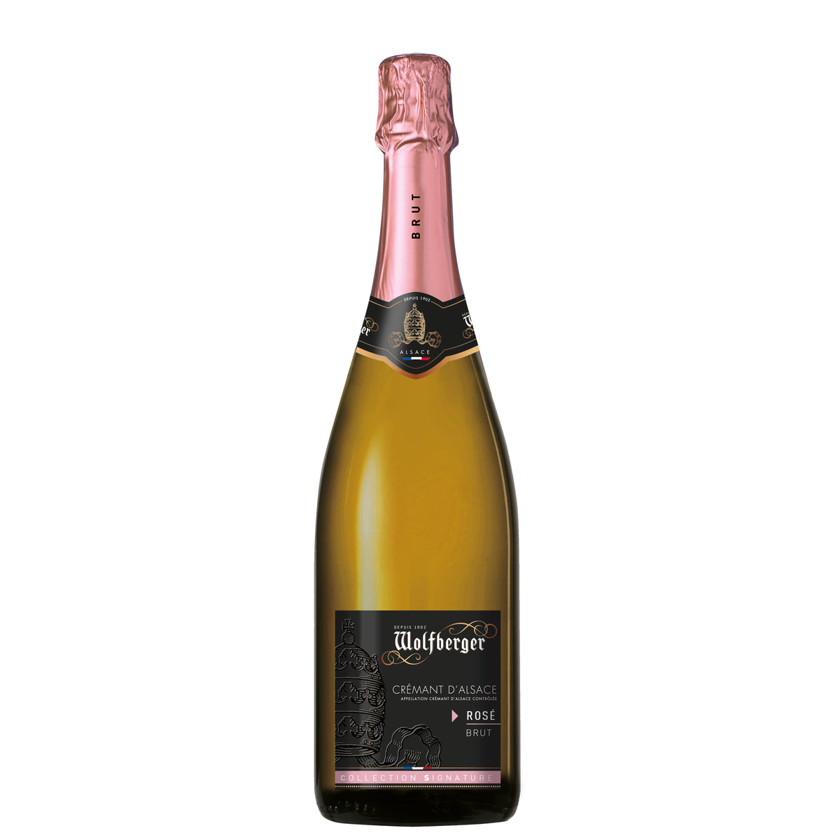 Wolfberger Signature Collection Cremant d'Alsace Brut Rose