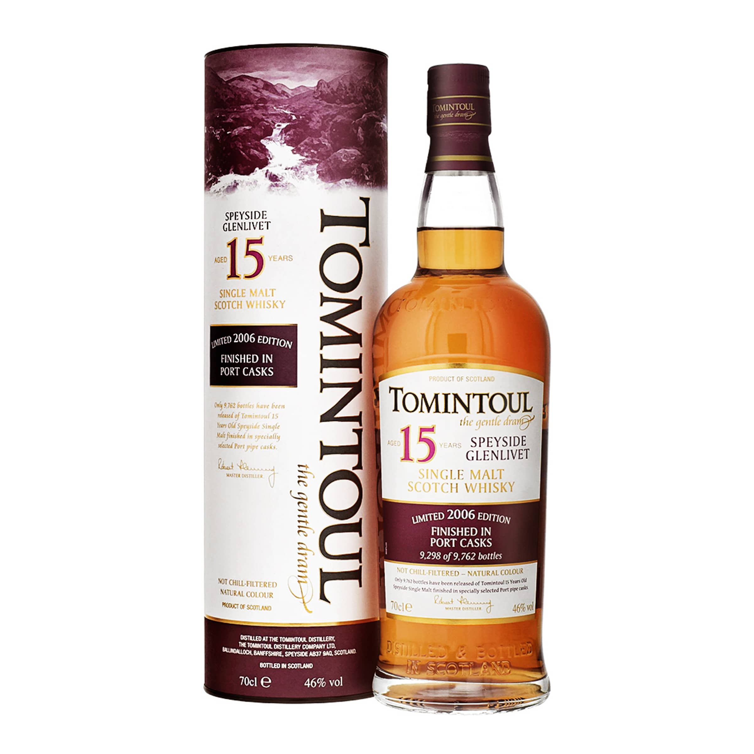 Tomintoul 15 Year Old Port Cask 700ml